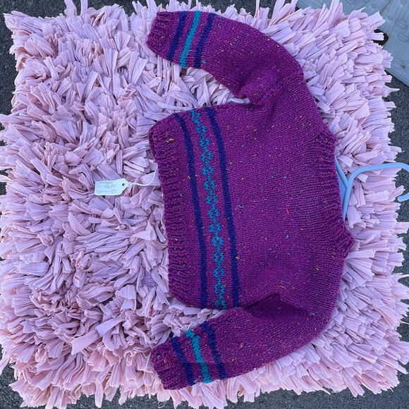 Beautiful hand knit 100% cotton - Picture 3 of 3